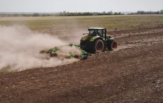Розроблено норми продуктивності при використанні дискової борони «Кронос-6» (6 м) + «John Deere 8285R»